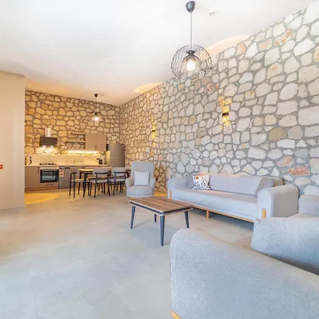 호텔 Zora Beyaz Tas Villalari 페티예