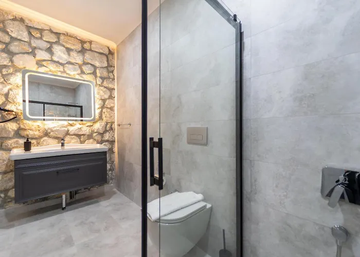 Zora Beyaz Tas Villalari Fethiye